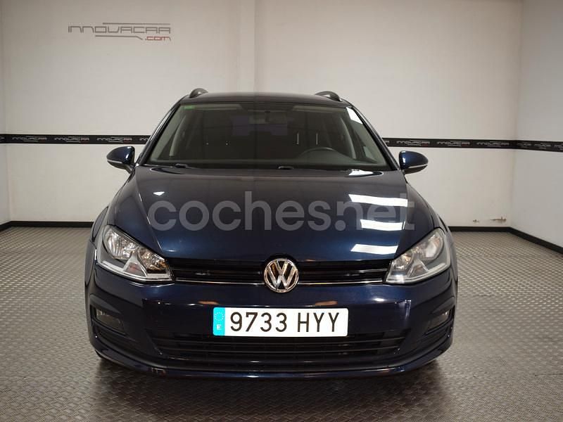 Usado VW Golf VII Advance 105 CV (77 kW) 2014 Azul Familiar