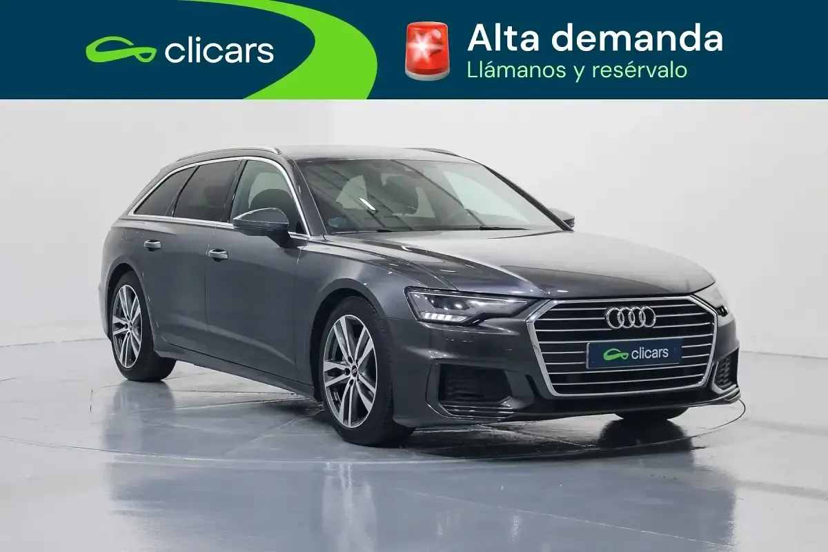 Usado Audi A6 S-Line 204 CV (150 kW) 2022 Gris / plata Familiar