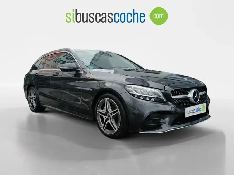 Negro Usado 2020 Mercedes C220 Familiar | 29.990 € (Precio justo) - Imagen 1/4