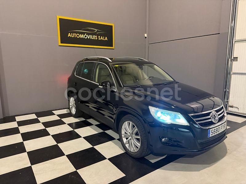 Usado VW Tiguan 140 CV (102 kW) 2007 Negro SUV
