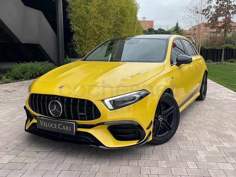 Usado Mercedes A45 AMG 421 CV (309 kW) 2020 Amarillo Berlina