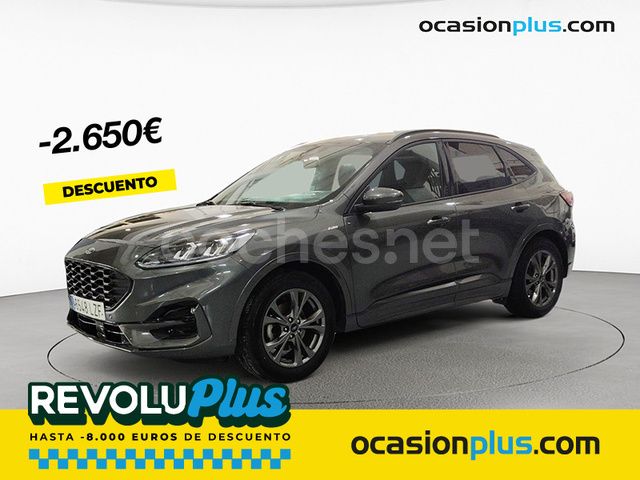 Gris / plata Usado 2022 Ford Kuga ST-Line SUV | 17.490 € (Buen precio) - Imagen 1/4
