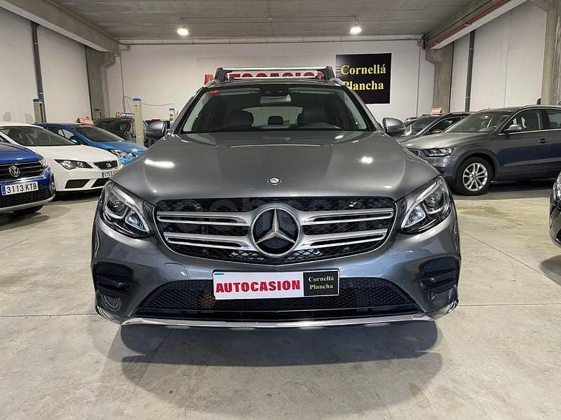 Usado Mercedes GLC220 170 CV (125 kW) 2017 Gris / plata SUV