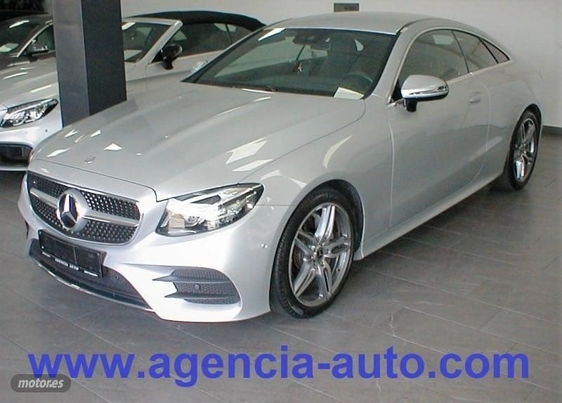 Gris claro Usado 2018 Mercedes E220 AMG Coupe | 39.990 € (Caro) - Imagen 1/4