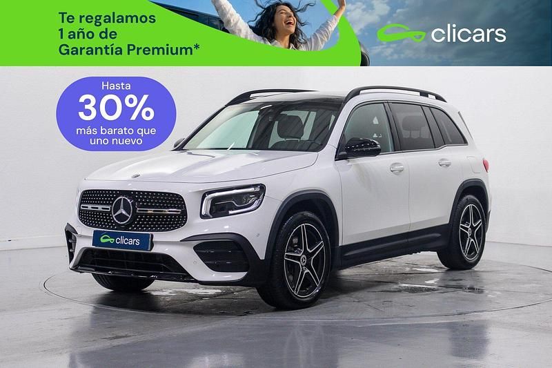 Usado Mercedes GLB200 150 CV (110 kW) 2021 Blanco SUV