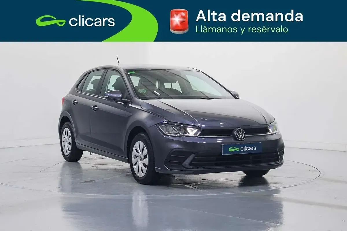 Usado VW Polo 95 CV (69 kW) 2022 Gris Utilitario