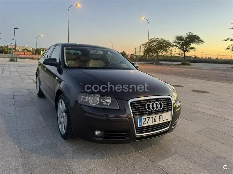 Usado Audi A3 Ambition 105 HP (77 kW) 2007 Preto Citadino
