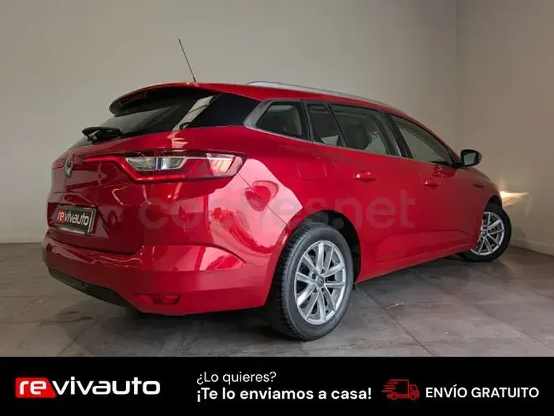 Usado Renault Mégane GrandTour Business 115 CV (84 kW) 2019 Granate Familiar