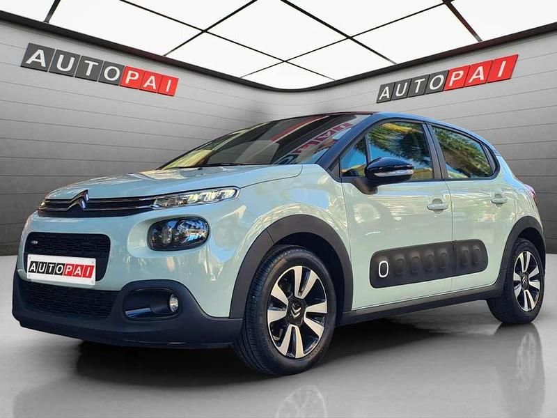 Verde Usado 2017 Citroën C3 Feel Utilitario | 7500 € (Precio justo) - Imagen 1/4