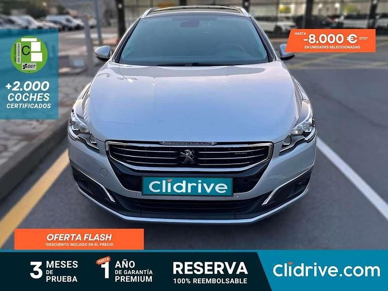 Gris Usado 2015 Peugeot 508 GT-line Familiar | 7990 € (Buen precio) - Imagen 1/3