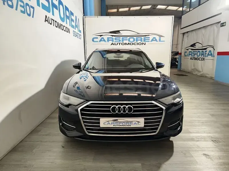 Usado Audi A6 Ambiente 204 CV (150 kW) 2019 Azul Familiar