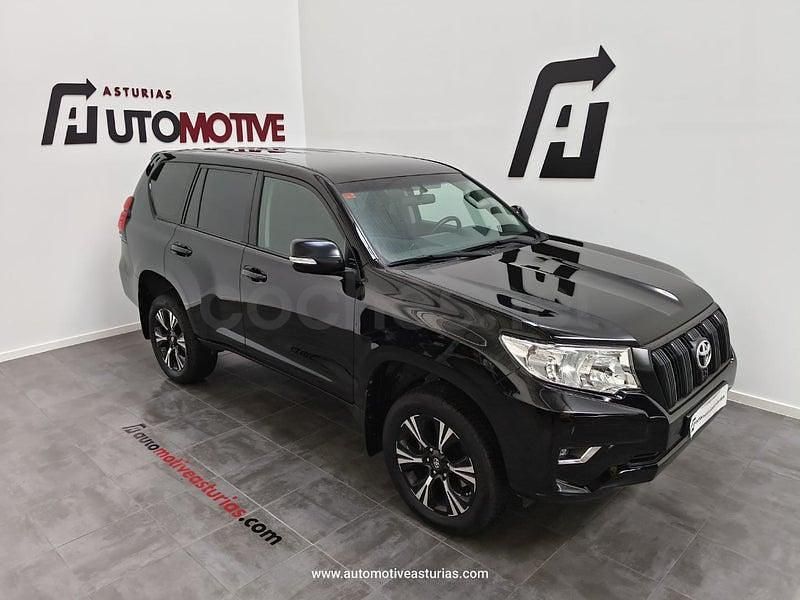 Negro Usado 2019 Toyota Land Cruiser SUV | 47.900 € (Caro) - Imagen 1/4