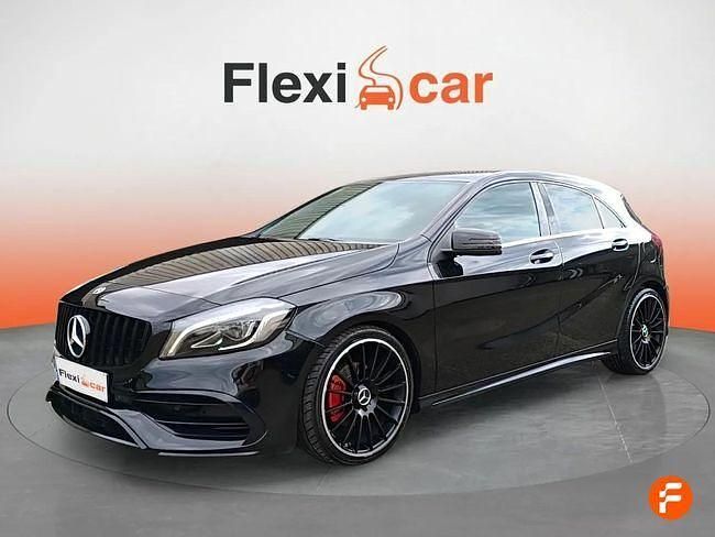 Usado Mercedes A200 AMG line 136 CV (100 kW) 2017 Negro Berlina
