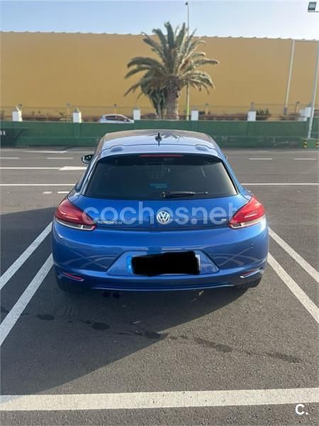 Usado VW Scirocco 160 CV (117 kW) 2010 Azul Coupe