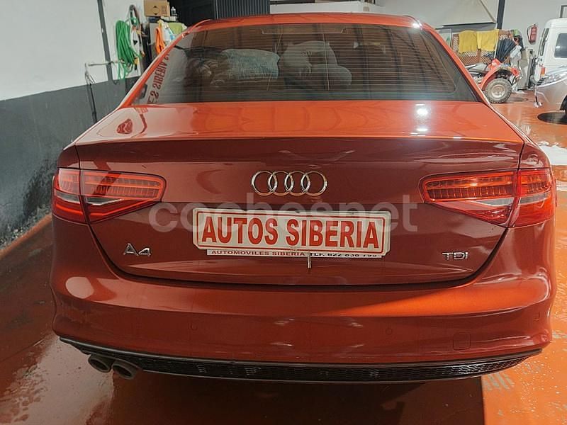 Usado Audi A4 S-Line 150 CV (110 kW) 2015 Granate Berlina