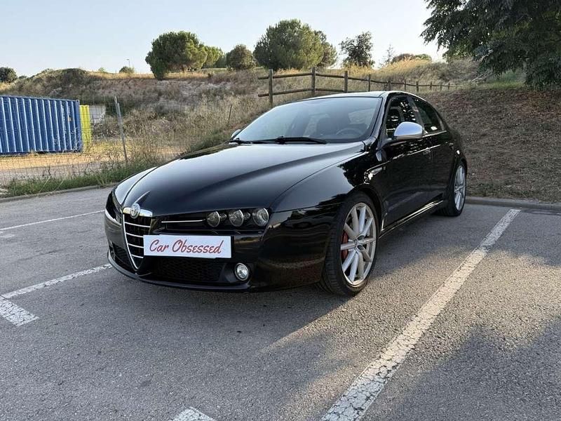 Negro Usado 2008 Alfa Romeo 159 Ti Berlina | 9990 € (Precio justo) - Imagen 1/4