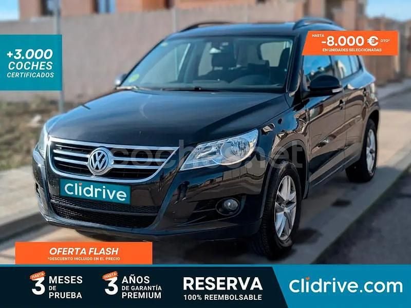 Negro Usado 2011 VW Tiguan Advance SUV | 8290 € (Buen precio) - Imagen 1/3