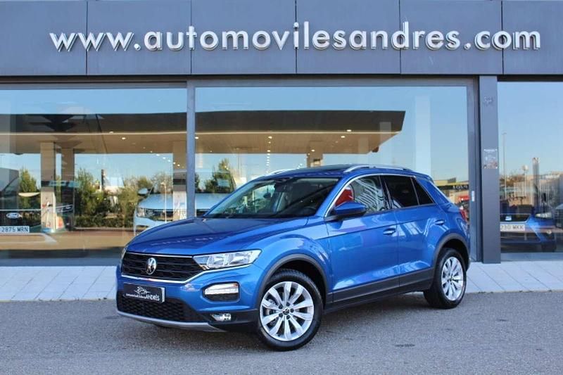 Azul Usado 2021 VW T-Roc Advance SUV | 19.800 € (Precio justo) - Imagen 1/4