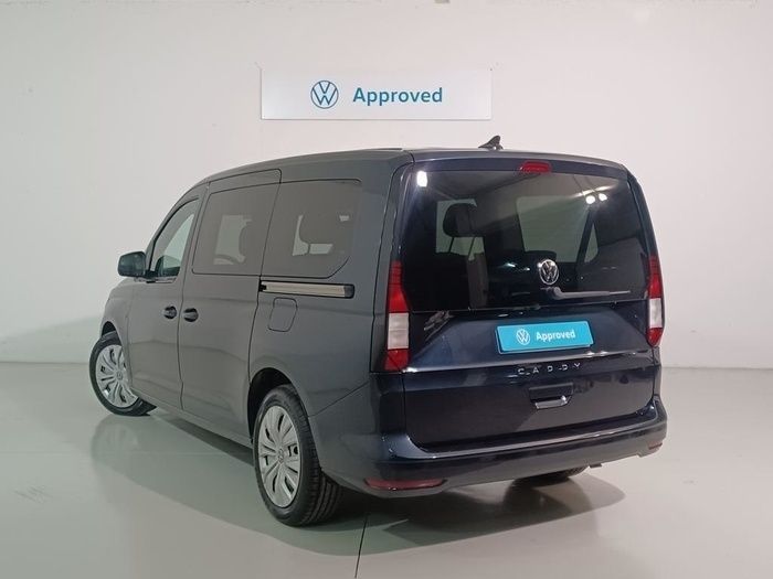 Azul Usado 2021 VW Caddy Maxi Monovolumen | 23.900 € (Un poco caro) - Imagen 1/4