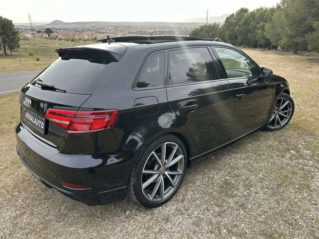 Usado Audi A3 Sport 150 CV (110 kW) 2017 Negro Utilitario