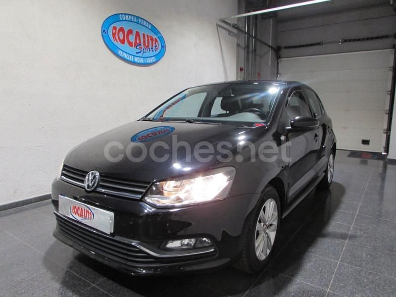 Usado VW Polo Advance 90 CV (66 kW) 2016 Negro Berlina