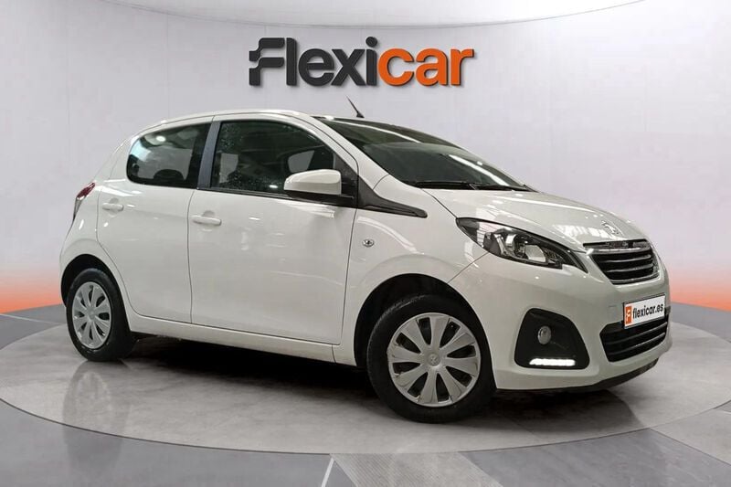 Blanco Usado 2021 Peugeot 108 Active Utilitario | 9290 € (Precio justo) - Imagen 1/4