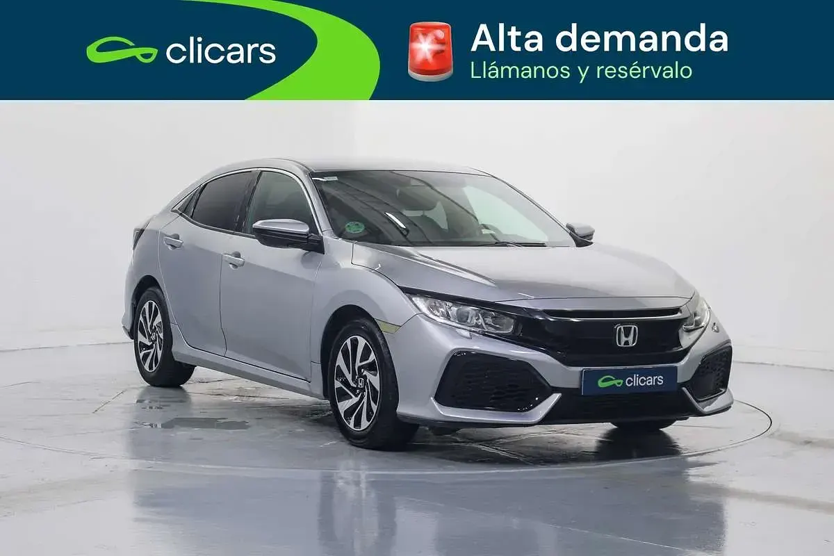 Usado Honda Civic Comfort 129 CV (94 kW) 2018 Gris Utilitario