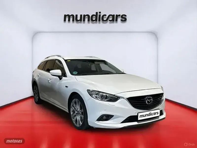 Usado Mazda 6 Style 150 CV (110 kW) 2014 Blanco Familiar