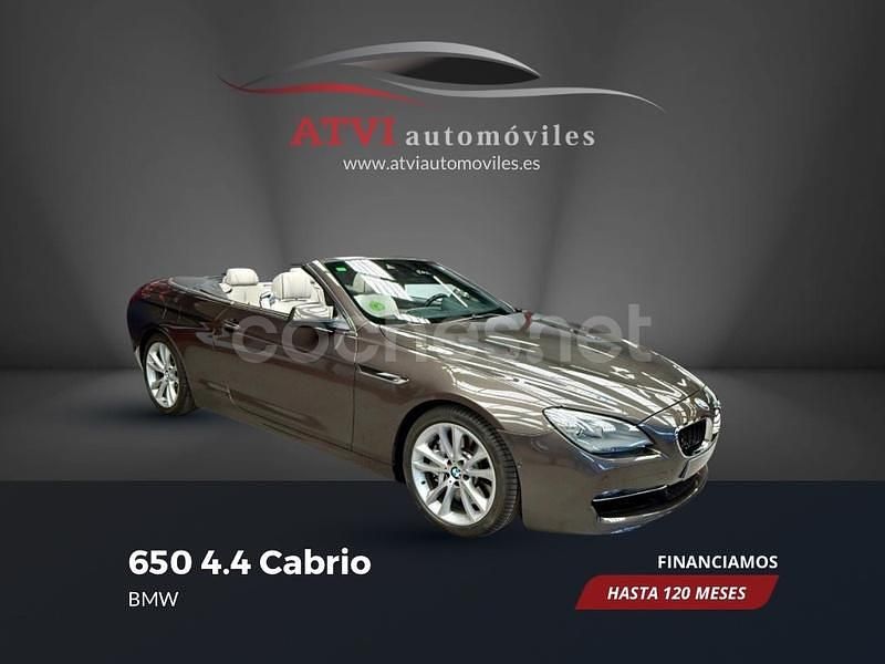 Gris / plata Usado 2011 BMW 650 Cabriolet Descapotable | 25.990 € - Imagen 1/4