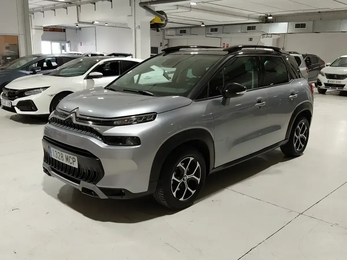 Usado Citroën C3 Aircross PureTech 110 HP (80 kW) 2022 Cinzento SUV