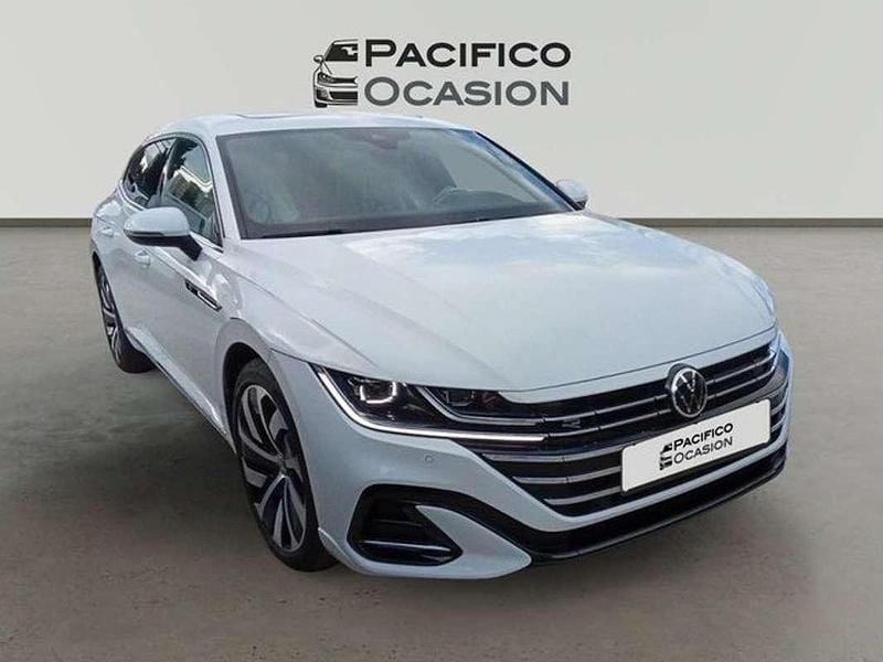 Usado VW Arteon R-line 218 CV (160 kW) 2022 Blanco Familiar