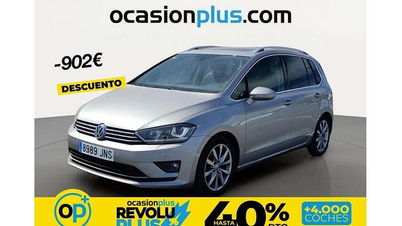Usado VW Golf Sportsvan Sportline 110 CV (80 kW) 2016 Plateado Monovolumen