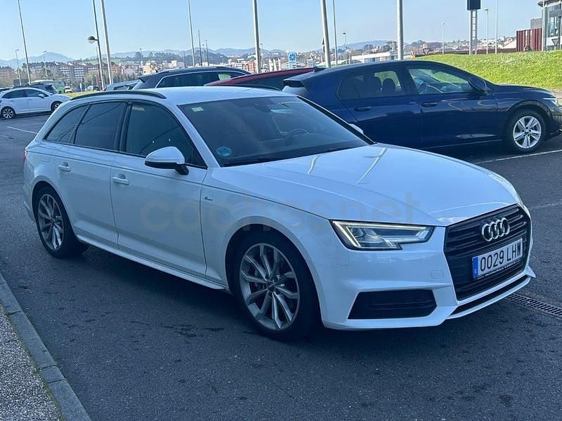 Usado Audi A4 S-Line 190 CV (139 kW) 2016 Blanco Familiar