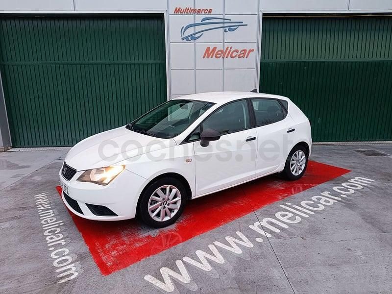 Usado Seat Ibiza Reference 75 CV (55 kW) 2016 Blanco Berlina