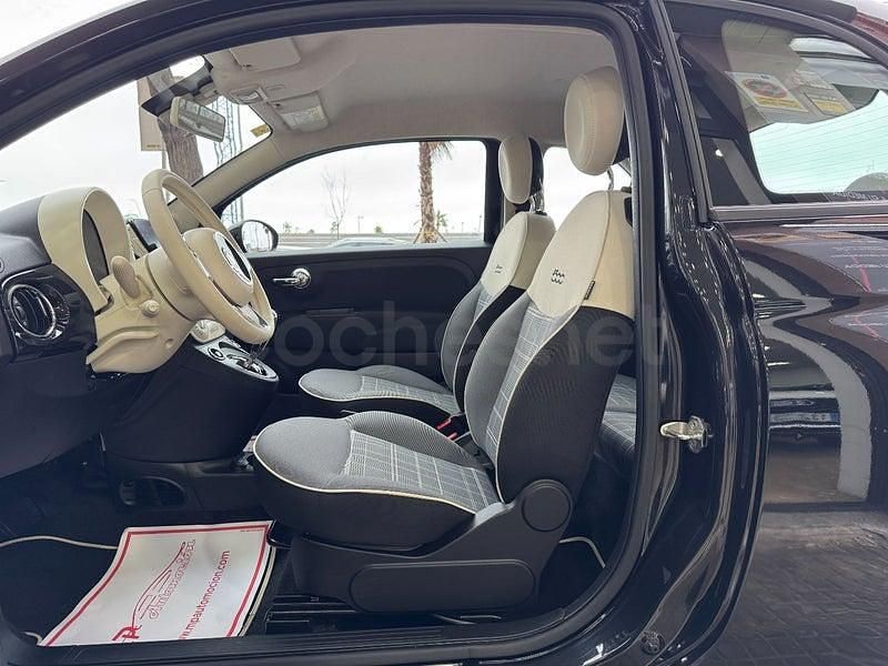 Usado Fiat 500 Lounge 69 CV (50 kW) 2020 Negro Berlina