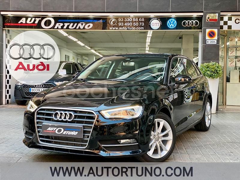 Negro Usado 2015 Audi A3 Sportback Advanced Utilitario | 16.995 € (Precio justo) - Imagen 1/4