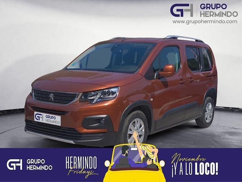 Marrón Usado 2021 Peugeot Rifter Allure Monovolumen | 17.500 € (Precio justo) - Imagen 1/4