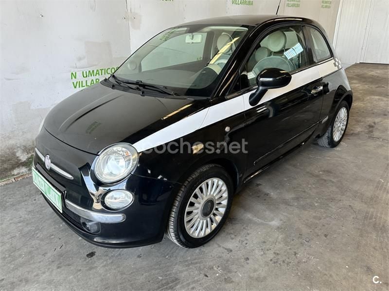Usado Fiat 500 75 CV (55 kW) 2010 Negro Berlina