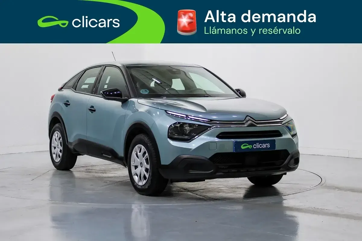 Usado Citroën C4 Live 100 CV (73 kW) 2021 Azul Berlina