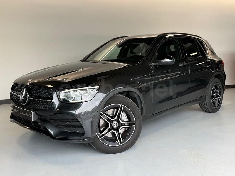 Usado Mercedes GLC220 194 CV (142 kW) 2020 Gris / plata SUV