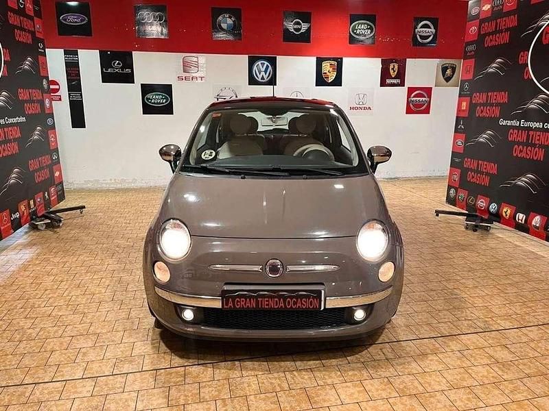 Usado Fiat 500 Lounge 75 CV (55 kW) 2008 Marrón Berlina