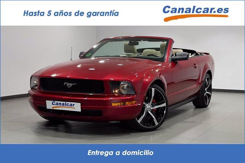 Usado Ford Mustang 205 CV (150 kW) 2006 Granate Descapotable