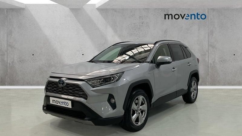 Usado Toyota RAV4 Hybrid Luxury 218 CV (160 kW) 2019 Gris / plata SUV
