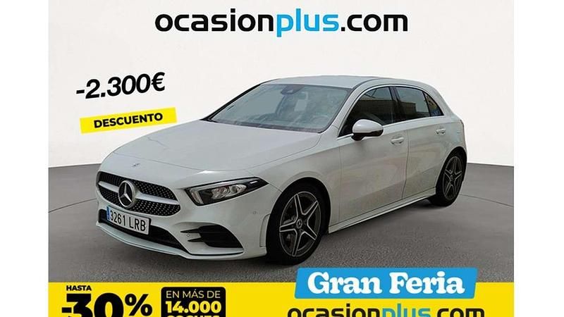 Blanco Usado 2021 Mercedes A180 Utilitario | 22.719 € (Precio justo) - Imagen 1/4