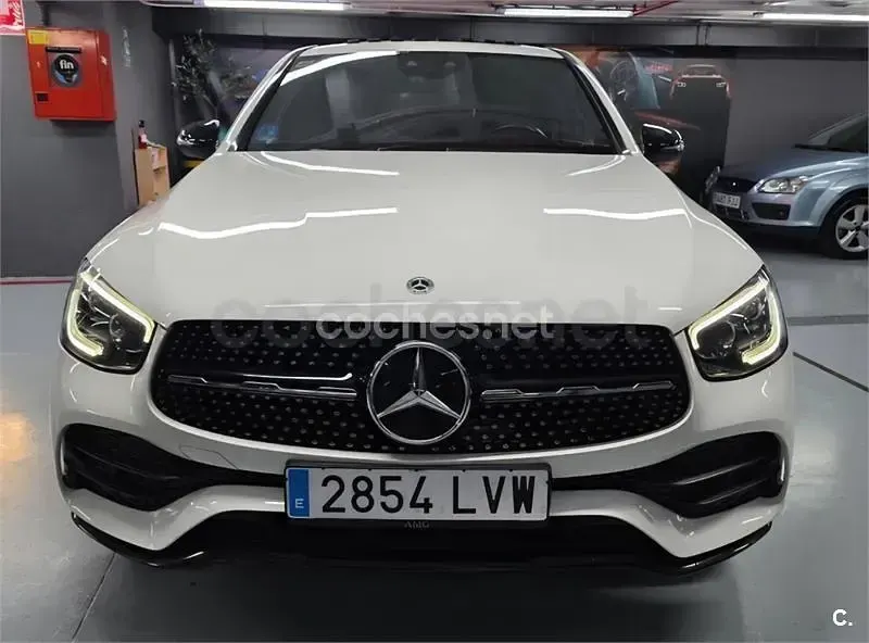 Usado Mercedes GLC300e 306 CV (225 kW) 2021 Blanco SUV