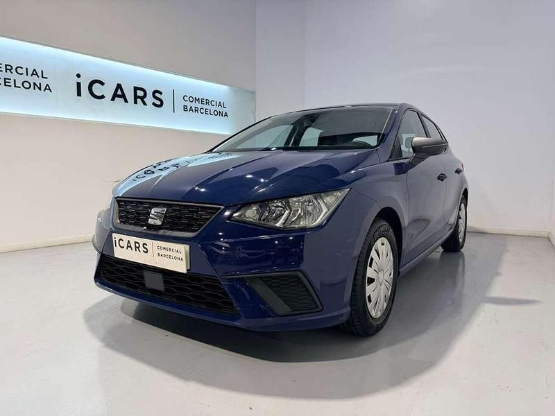 Azul Usado 2018 Seat Ibiza Reference Utilitario | 9990 € (Precio justo) - Imagen 1/4