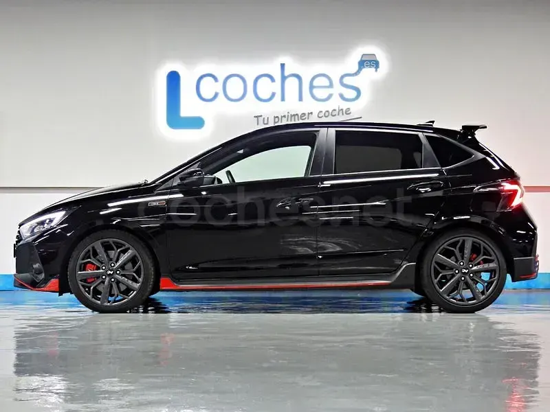 Usado Hyundai i20 204 CV (150 kW) 2025 Negro Utilitario