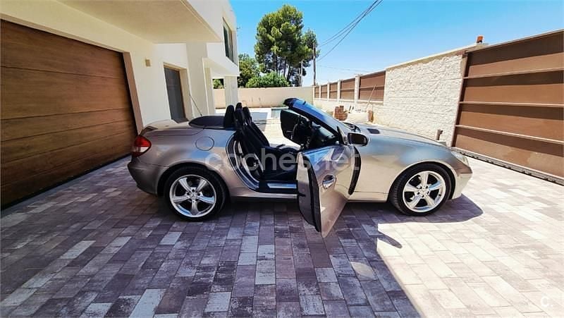 Gris / plata Usado 2005 Mercedes SLK200 Descapotable | 10.500 € (Precio justo) - Imagen 1/4