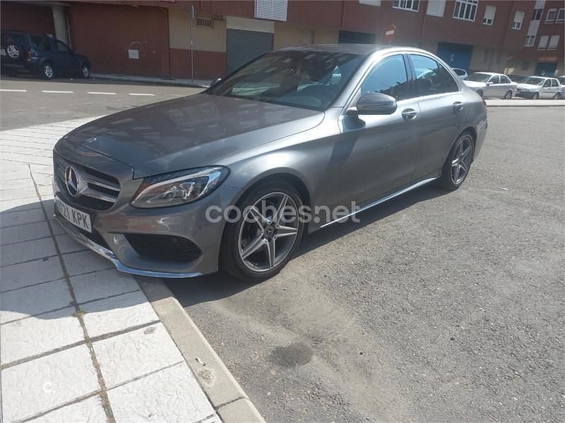 Usado Mercedes C220 170 CV (125 kW) 2018 Gris / plata Berlina