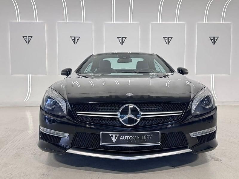 Usado Mercedes SL63 AMG AMG 537 CV (394 kW) 2012 Negro Descapotable